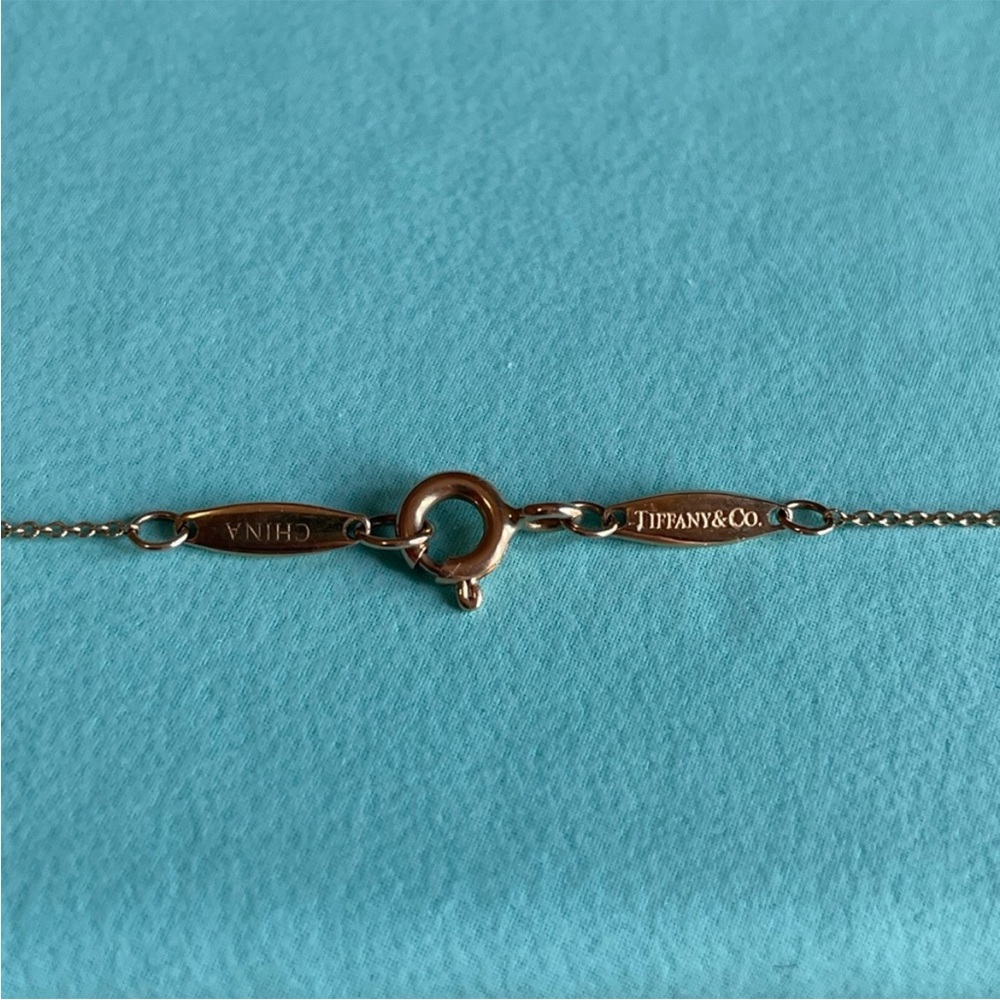 Tiffany Gold Ampersand Pendant Necklace - Picture 7 of 10